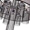 Cwi Lighting Amelia 6 Light Drum Shade Chandelier With Chrome Finish 5475P20C-6 Brown - alternate 3